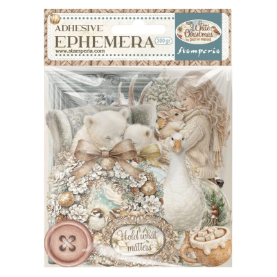 White Christmas, Ephemera - Stamperia