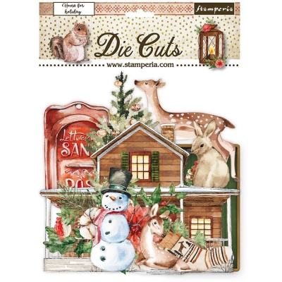 Home for the Holidays, Die-Cuts - Stamperia