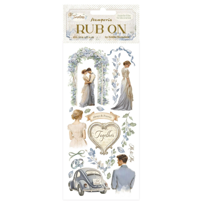 Timeless - Wedding, Rub-On - Stamperia