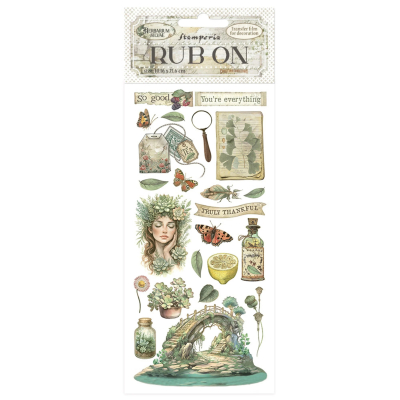 Herbarium Silvae - Bridge, Rub-On - Stamperia