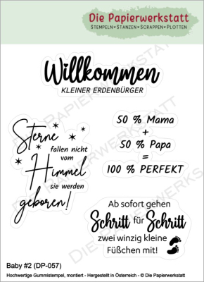 Baby #2, Stempelset