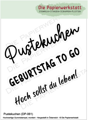 Pustekuchen, Stempelset