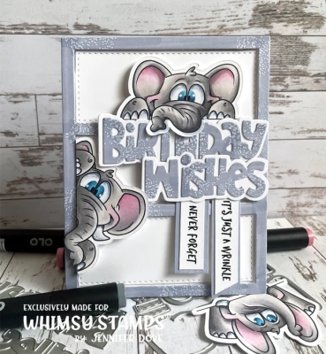 Elephantastic, Clearstamps - Whimsy Stamps