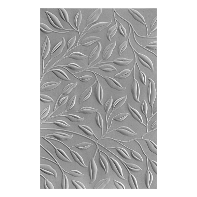 3D Embossingfolder, Leafy - Spellbinders