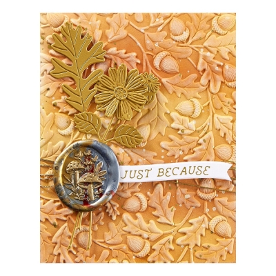 Oak Forest, 3D Embossingfolder - Spellbinders