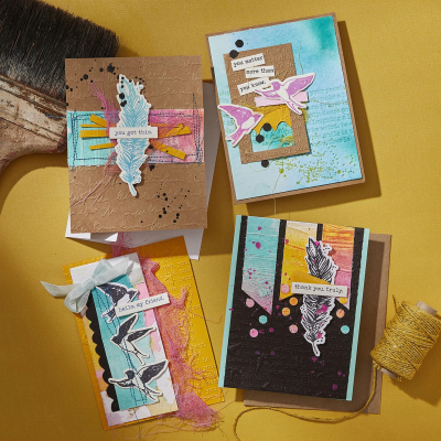 3D Embossingfolder, Soaring - Spellbinders