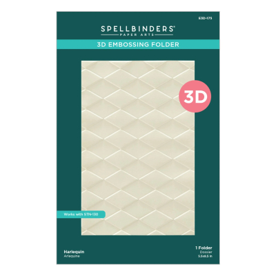 3D Embossingfolder, Harlequin - Spellbinders