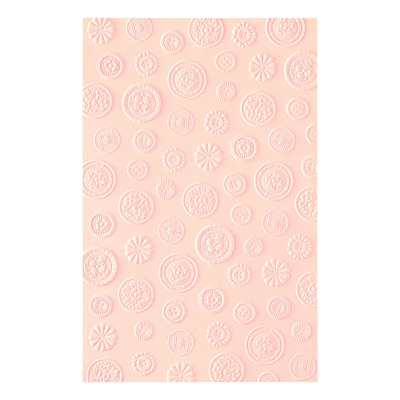 3D Embossingfolder, Haberdashery Buttons - Spellbinders (Simon Hurley)
