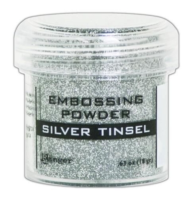 Embossingpulver, Silver Tinsel - Ranger