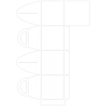 Preview: Handled Favour Box Dimensionals, Stanze und Schablone - Gemini