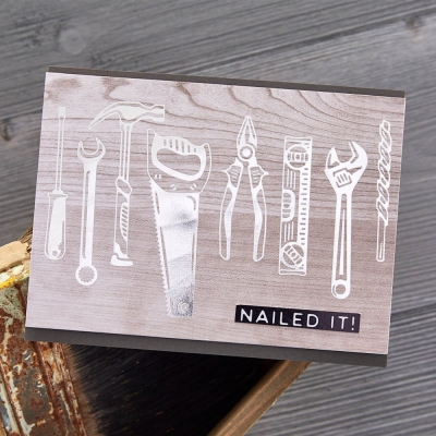 Nailed It!, Hot Foil Plates - Spellbinders