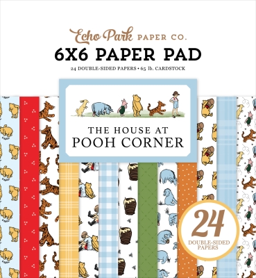 The House At Pooh Corner 6x6 Paperpad - Echo Park