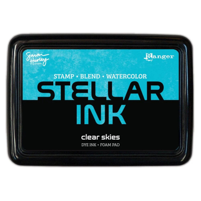 Stellar Ink Pad, Clear Skies - Simon Hurley (Ranger)