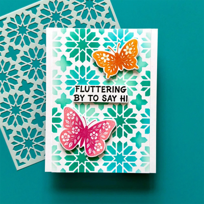 Preview: Star Tile Layering, Schablonen - Ranger (Simon Hurley)