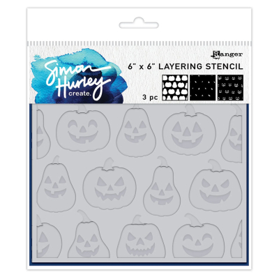 Jack O'Lanterns Layering, Schablone - Ranger (Simon Hurley)