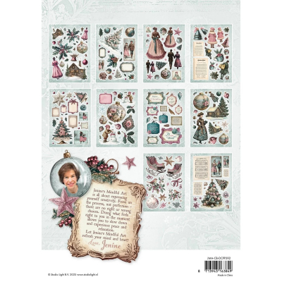 Christmas Blush, Die-Cut Paperpad - Studiolight