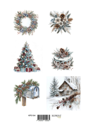 Christmas A4 Coutouts - Reprint