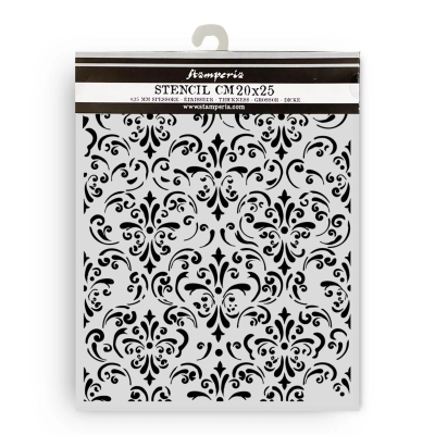 Garden of Time - Wallpaper, Schablone - Stamperia