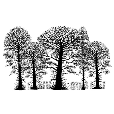 Trees, Clearstamp - Lavinia Stamps