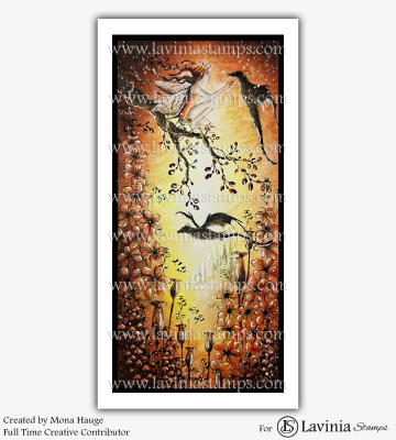 Starcap Mushrooms, Clearstamp - Lavinia Stamps