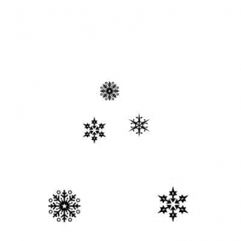 Snowflakes, Clearstamp - Lavinia Stamps