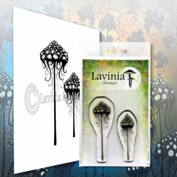 Mushroom Lantern Set, Clearstamp - Lavinia Stamps