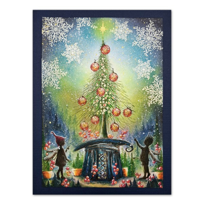 Snowflakes Large, Clearstamp - Lavinia Stamps