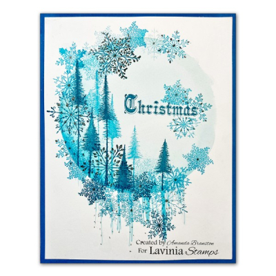 Preview: Snowflakes Small, Clearstamp - Lavinia Stamps