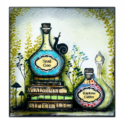 Preview: Spellcasting Remedies, Clearstamp - Lavinia Stamps