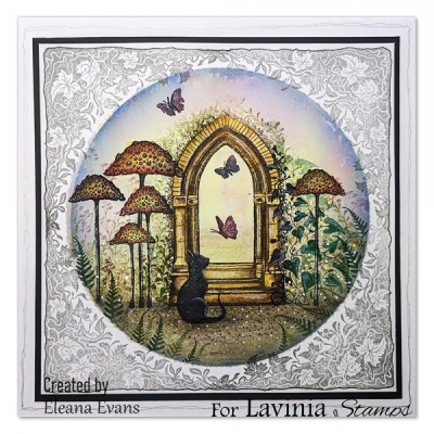 Elfin Caps, Clearstamp - Lavinia Stamps
