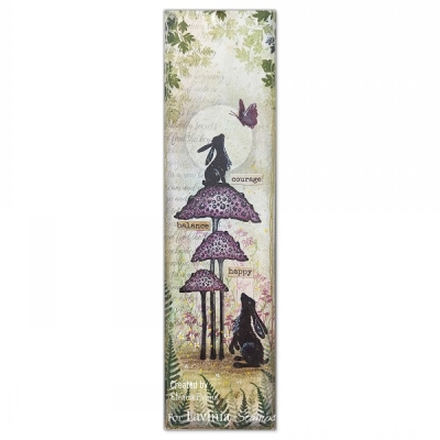 Mini River Leaves, Clearstamp - Lavinia Stamps