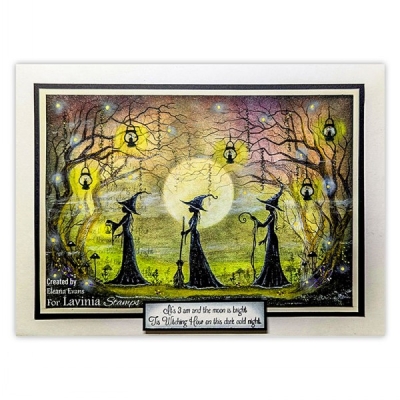 Coven of the Blue Moon, Clearstamp - Lavinia Stamps