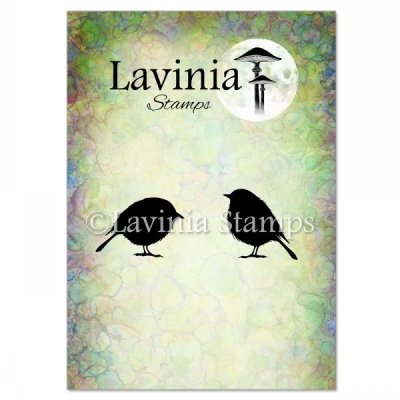 Small Robins, Clearstamp - Lavinia Stamps