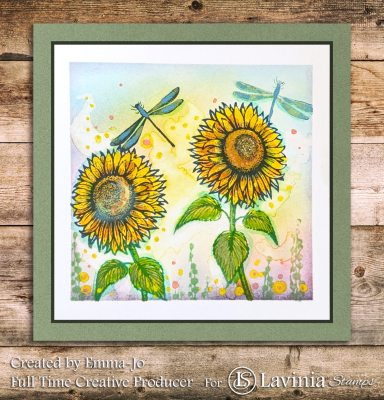 Sunflower 1, Clearstamp - Lavinia Stamps