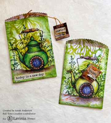 Tea Leaf Dwelling, Clearstamp - Lavinia Stamps