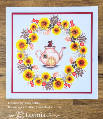 Teapot Cottage, Clearstamp - Lavinia Stamps
