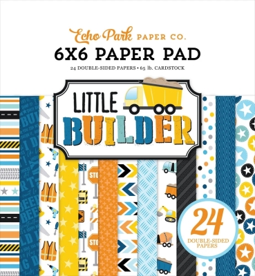Little Builder 6x6 Paperpad - Echo Park
