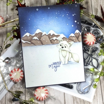 Mountain Border, Clearstamp - LDRS Creative