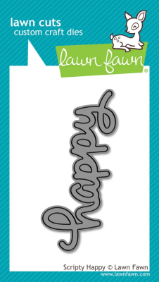 Scripty Happy, Stanze - Lawn Fawn