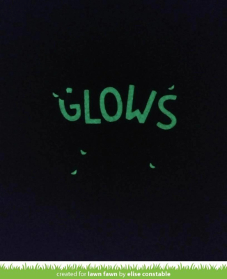 Preview: Glow In The Dark, Embossingpulver - Lawn Fawn
