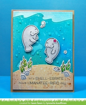 Manatee-rific, Stempel - Lawn Fawn