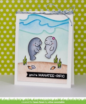 Manatee-rific, Stempel - Lawn Fawn