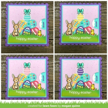 Reveal Wheel Easter Egg Add-On, Stanze - Lawn Fawn