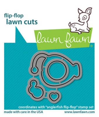 Anglerfish Flip-Flop, Stanze - Lawn Fawn