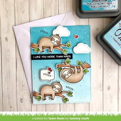 I Like Naps, Clearstamp - Lawn Fawn