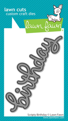 Scripty Birthday, Stanze - Lawn Fawn