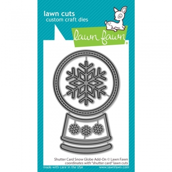 Shutter Card Snow Globe Add-On, Stanze - Lawn Fawn