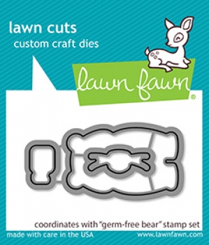 Germ-Free Bear, Stanze - Lawn Fawn