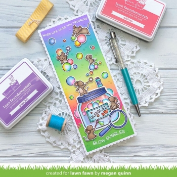 Bubbles of Joy, Clearstamp - Lawn Fawn