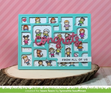 Preview: Tiny Friends, Clearstamp - Lawn Fawn
